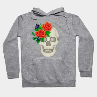 Skull and Roses Hoodie